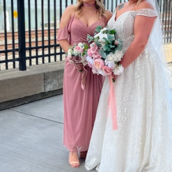 Azazie Dresses Azazie Fiena Dusty Rose Bridesmaid Dress Poshmark